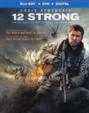 12 Strong (2018) (English) - Tamil Movie Poster