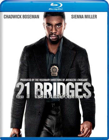 21 Bridges (2019) - Tamil Movie Poster