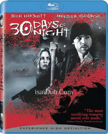 30 Days of Night (2007) (English) - Tamil Movie Poster
