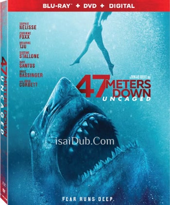 47 Meters Down Uncaged (2019) - Tamil Movie Poster