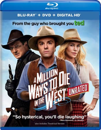 A Million Ways to Die in the West (2014) (English) - Tamil Movie Poster