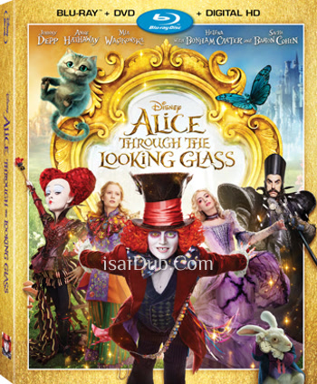 Alice Through the Looking Glass (2016) - Tamil Movie Poster