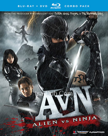Alien vs Ninja (2010) - Tamil Movie Poster