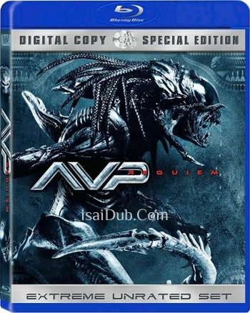 Aliens vs Predator Requiem (2007) - Tamil Movie Poster