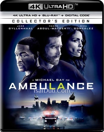 Ambulance (2022) (English) - Tamil Movie Poster