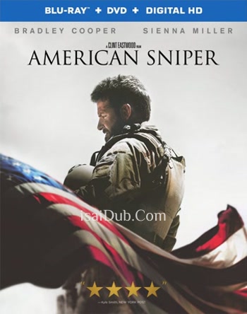 American Sniper (2014) (English) - Tamil Movie Poster