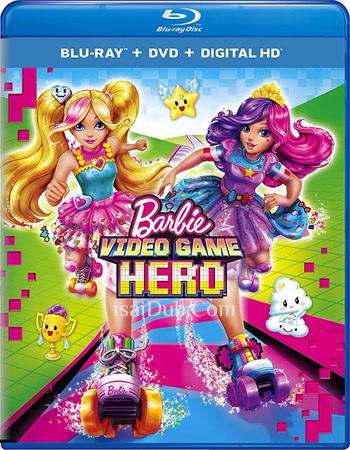 Barbie Video Game Hero (2017) - Tamil Movie Poster
