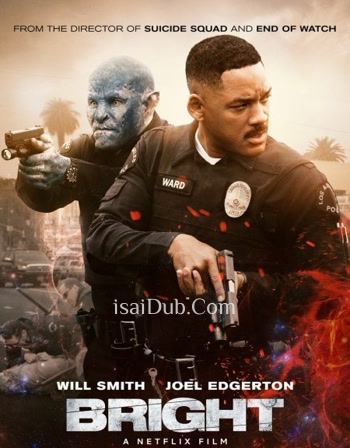 Bright (2017) (English) - Tamil Movie Poster