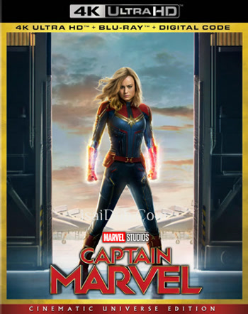 Captain Marvel (2019) - Tamil Movie Poster