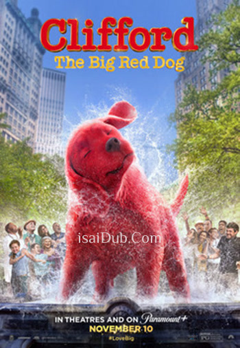 Clifford the Big Red Dog (2021) (English) - Tamil Movie Poster