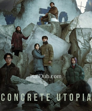 Concrete Utopia (2023) - Tamil Movie Poster