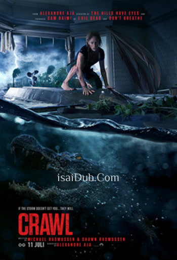 Crawl (2019) (English) - Tamil Movie Poster