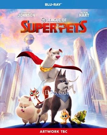 DC League of Super Pets (2022) (English) - Tamil Movie Poster