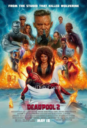 Deadpool 2 (2018) (English) - Tamil Movie Poster