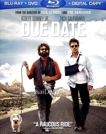 Due Date (2010) (English) - Tamil Movie Poster