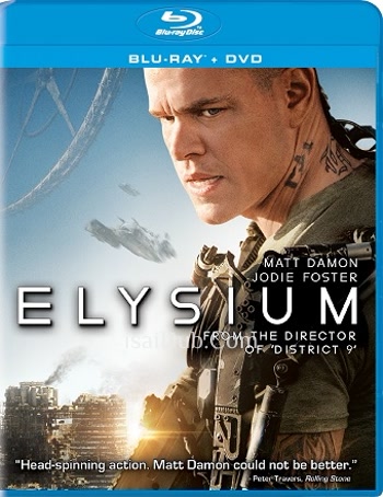 Elysium (2013) - Tamil Movie Poster