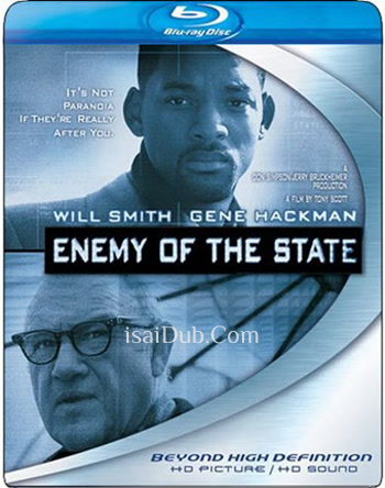 Enemy Of The State (1998) - Tamil Movie Poster