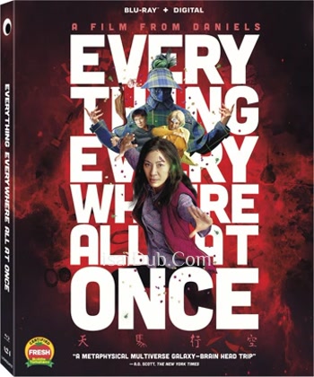 Everything Everywhere All at Once (2022) (English) - Tamil Movie Poster