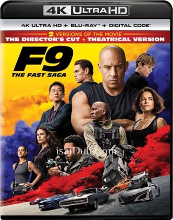 F9 The Fast Saga (2021) (English) - Tamil Movie Poster