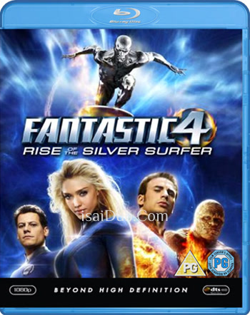 Fantastic 4 Rise Of The Silver Surfer (2007) - Tamil Movie Poster