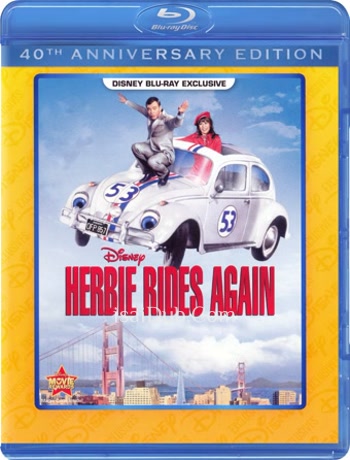 Herbie Rides Again (1974) - Tamil Movie Poster