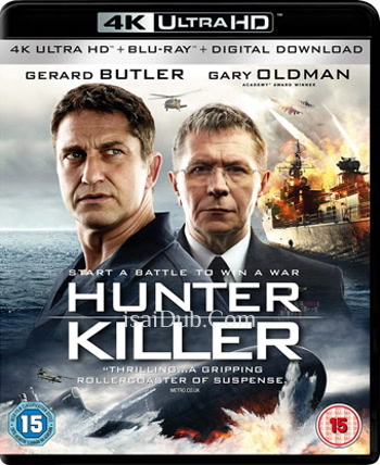 Hunter Killer (2018) (English) - Tamil Movie Poster