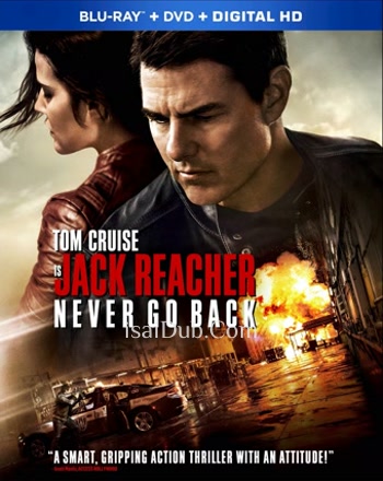 Jack Reacher Never Go Back (2016) (English) - Tamil Movie Poster