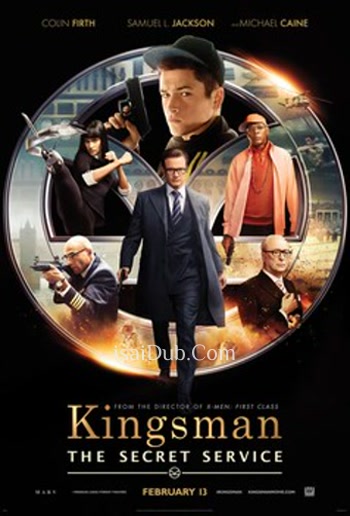 Kingsman The Secret Service (2014) (English) - Tamil Movie Poster