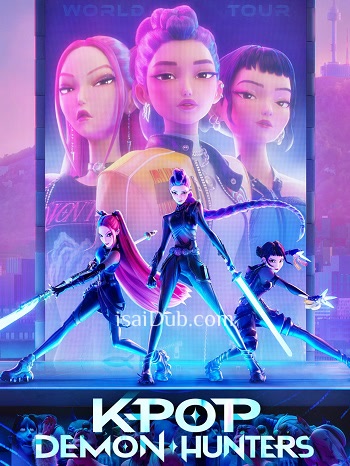 KPOP Demon Hunters (2025) - Tamil Movie Poster