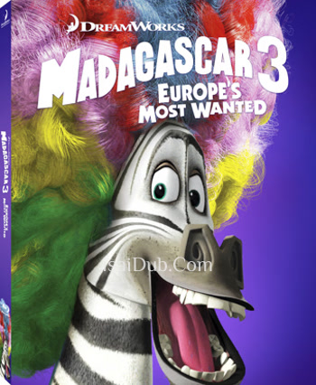 Madagascar 3 Europe S Most Wanted (2012) - Tamil Movie Poster