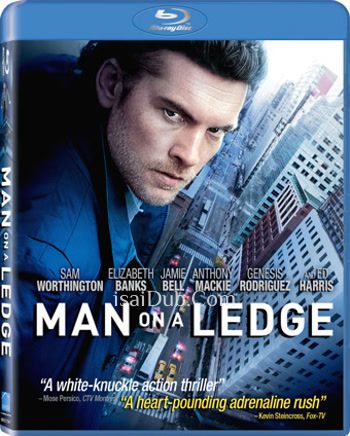 Man on a Ledge (2012) (English) - Tamil Movie Poster