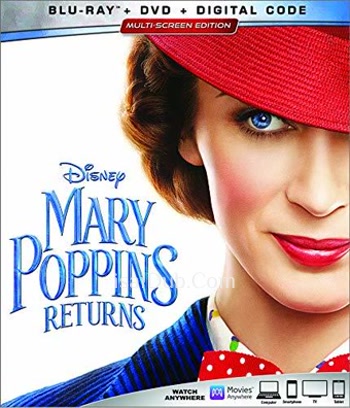 Mary Poppins Returns (2019) (English) - Tamil Movie Poster