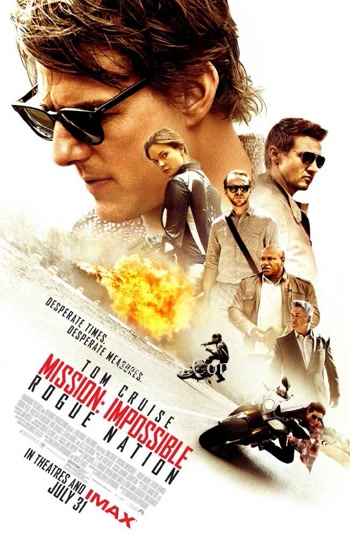 Mission Impossible 5 Rogue Nation (2015) - Tamil Movie Poster