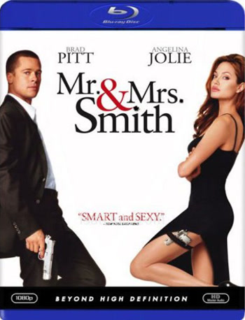 Mr and Mrs Smith (2005) - Tamil Movie Poster