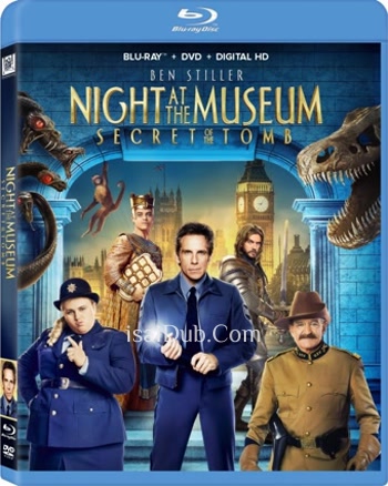 Night at the Museum Secret of the Tomb (2014) (English) - Tamil Movie Poster