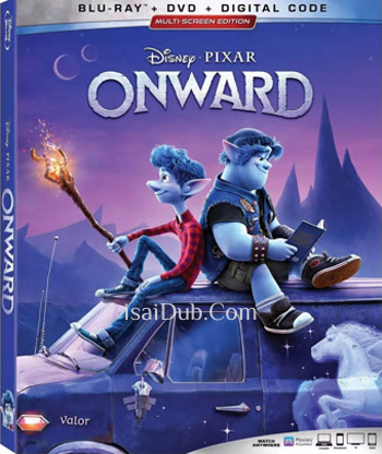 Onward (2020) (English) - Tamil Movie Poster