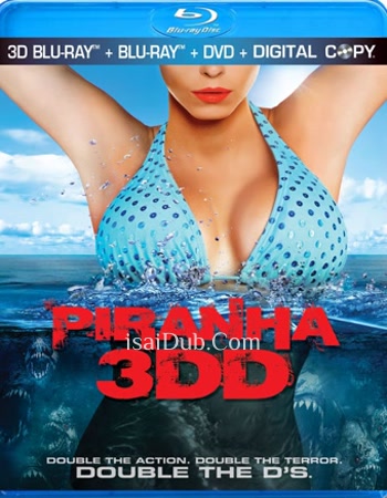Piranha 2 (2012) - Tamil Movie Poster