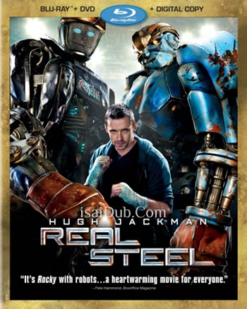Real Steel (2011) - Tamil Movie Poster