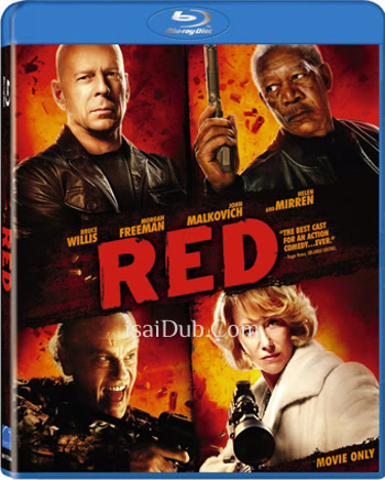 Red (2010) English - Tamil Movie Poster