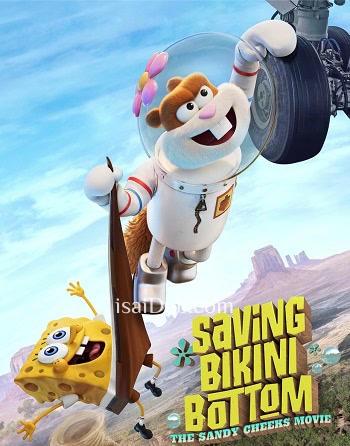 Saving Bikini Bottom The Sandy Cheeks Movie (2024) - Tamil Movie Poster