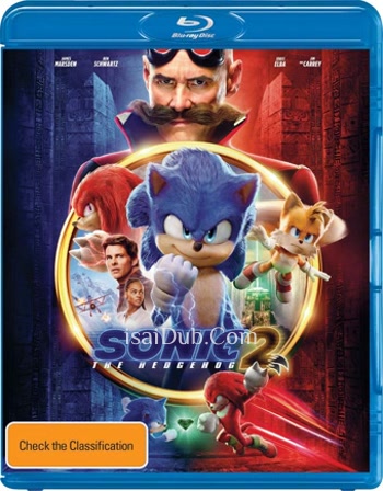 Sonic the Hedgehog 2 (2022) (English) - Tamil Movie Poster
