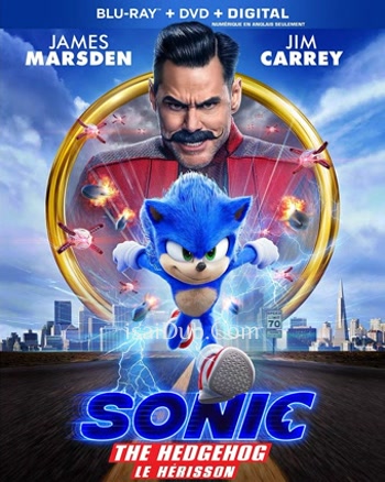 Sonic The Hedgehog (2020) (English) - Tamil Movie Poster