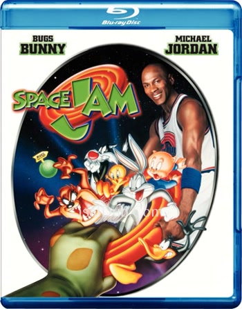 Space Jam (1996) - Tamil Movie Poster