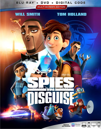 Spies in Disguise (2019) (English) - Tamil Movie Poster