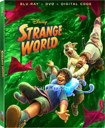 Strange World (2022) (English) - Tamil Movie Poster