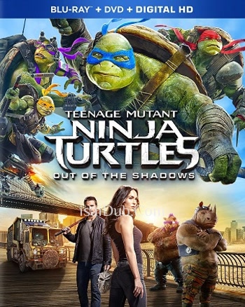 Teenage Mutant Ninja Turtles (2016) - Tamil Movie Poster