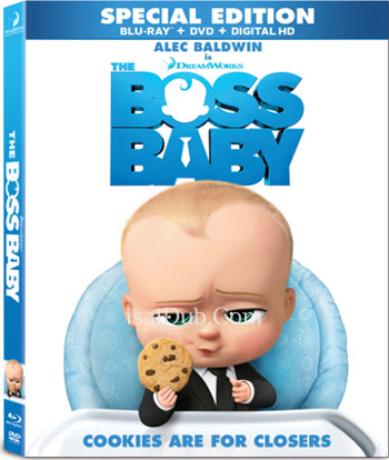 The Boss Baby (2017) (English) - Tamil Movie Poster
