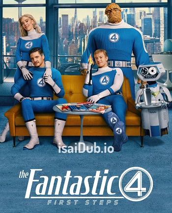 The Fantastic Four First Steps (2025) - Tamil Movie Poster