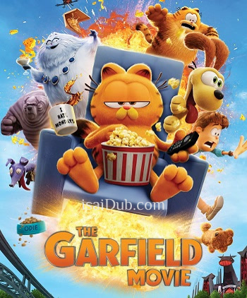 The Garfield Movie (2024) - Tamil Movie Poster