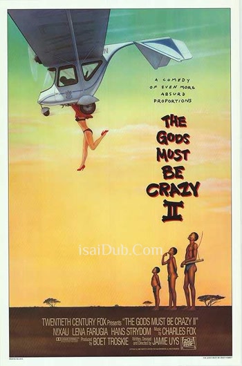 The Gods Must Be Crazy 2 (1989) - Tamil Movie Poster